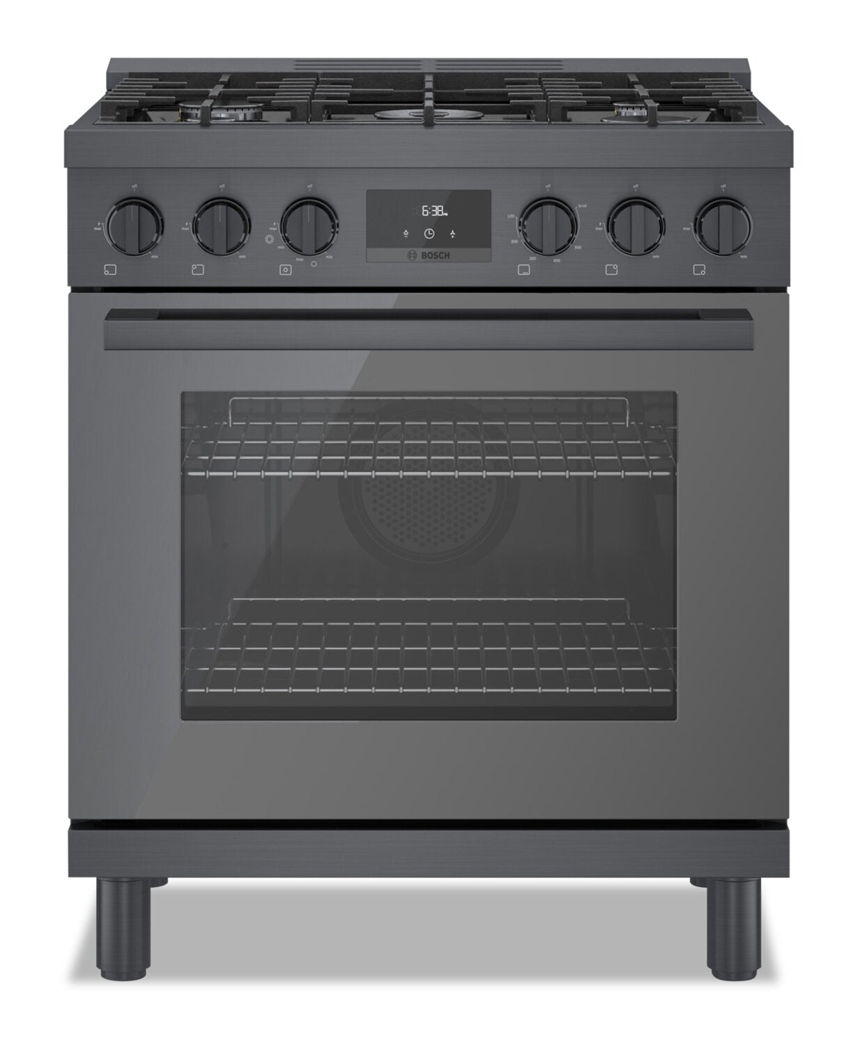 Bosch 800 Series 3.7 Cu. Ft. Industrial Style Freestanding Gas