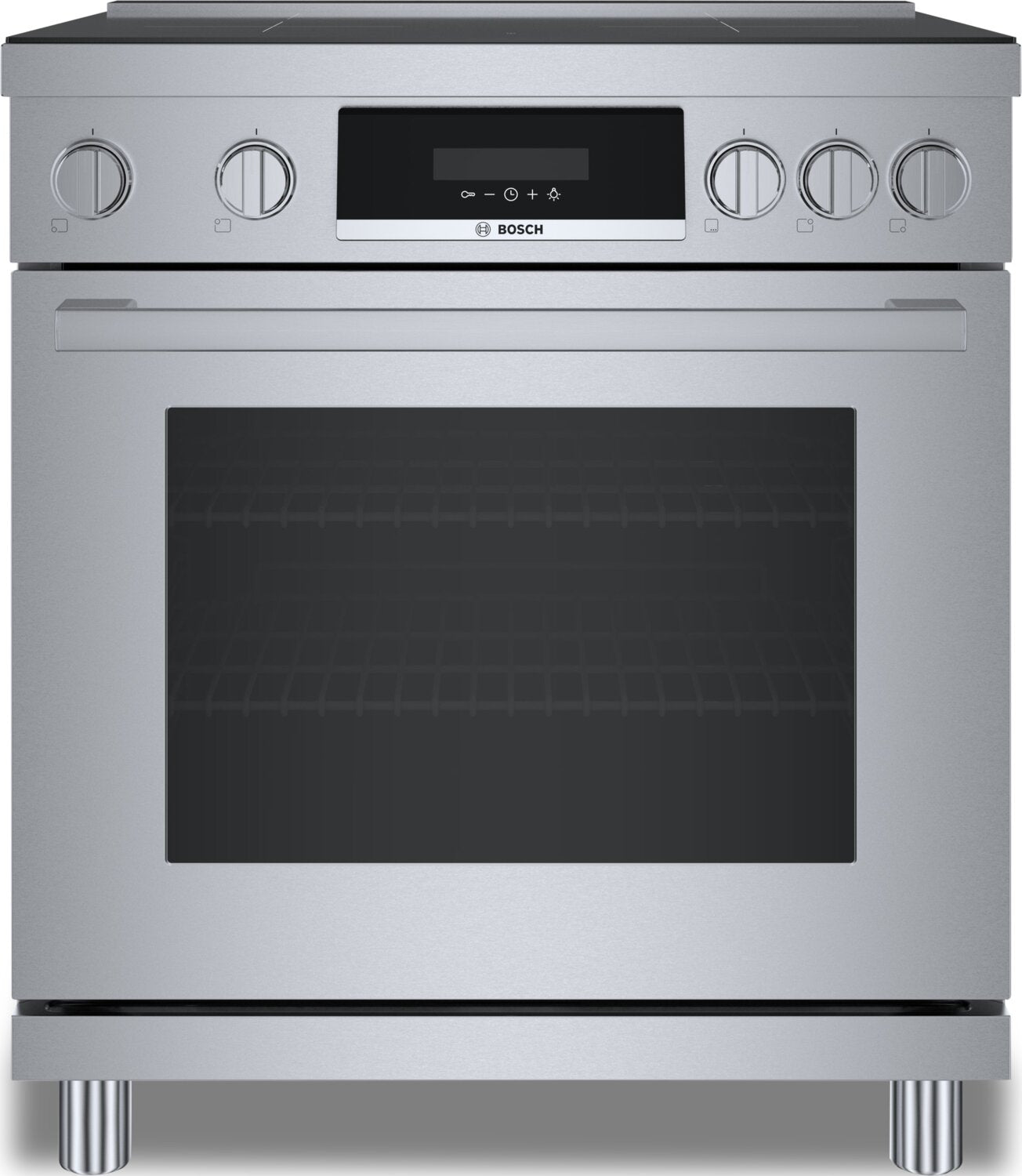 Bosch 800 Series 3.9 Cu. Ft. Electric Induction Range HIS8055C