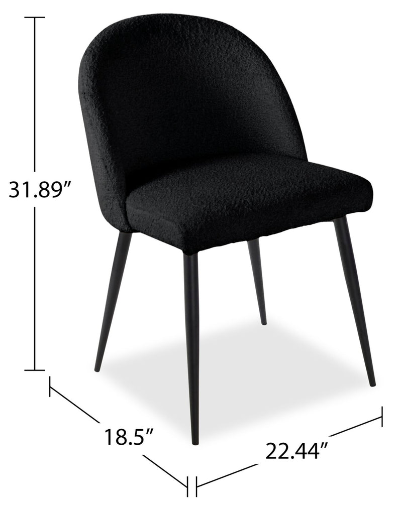 Bali Dining Chair - Black | The Brick