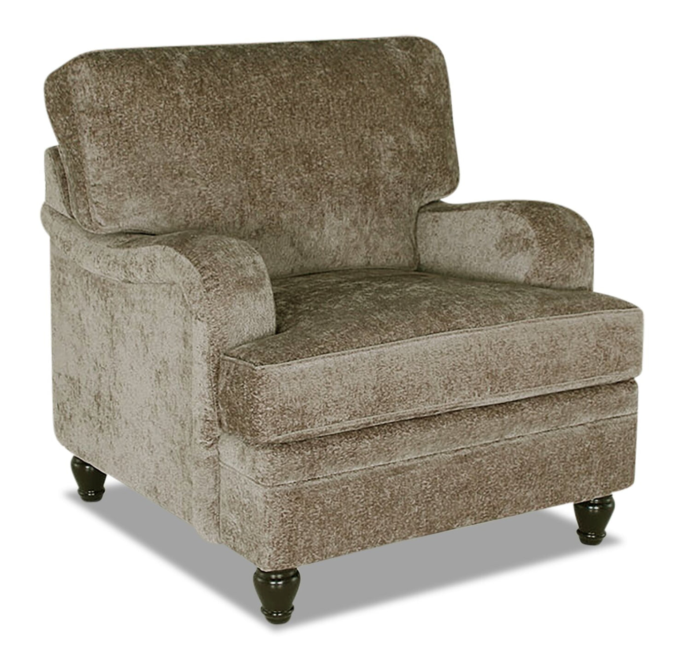 Chenille chair discount and a half