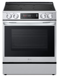 LG 6.3 Cu. Ft. Smart Induction Range with Air Fry and ProBake Convection® - Smudge Proof Stainless S… 