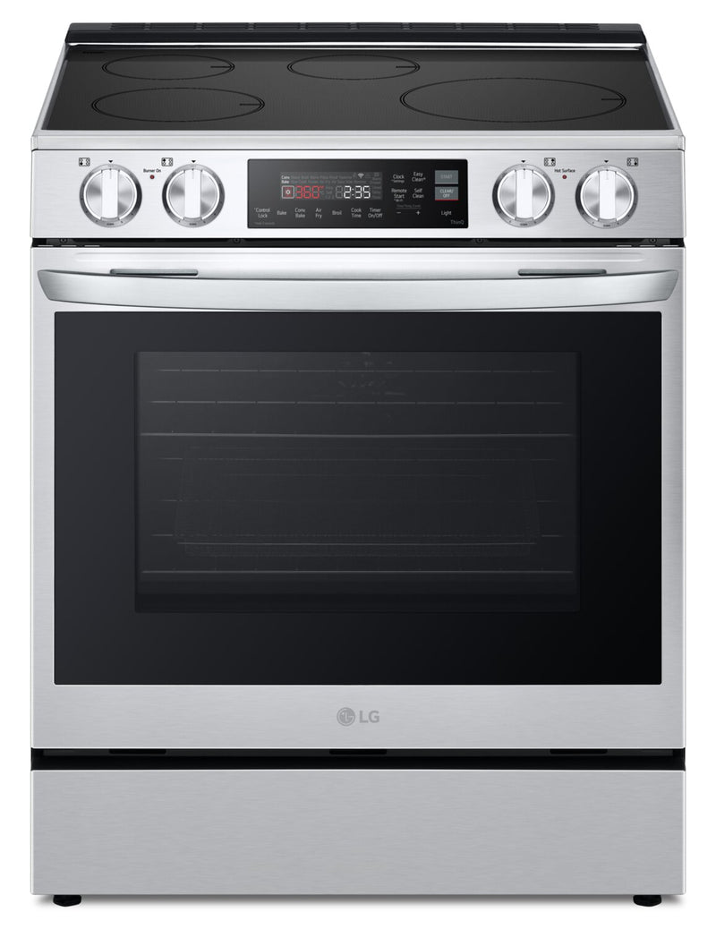 LG 6.3 Cu. Ft. Smart Induction Range with Air Fry and ProBake Conve ...