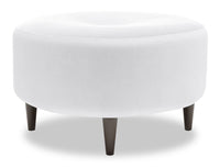 Sofa Lab The Curve Ottoman - Pax Ice 