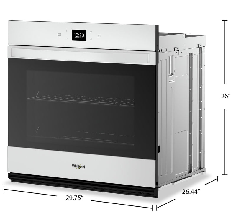 Whirlpool 5 Cu. Ft. Smart Single Wall Oven WOES5030LW The Brick