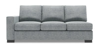 Sofa Lab Track LAF Sofa - Luna Pewter 