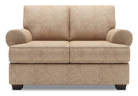 Sofa Lab Roll Loveseat - Luxury Taupe 