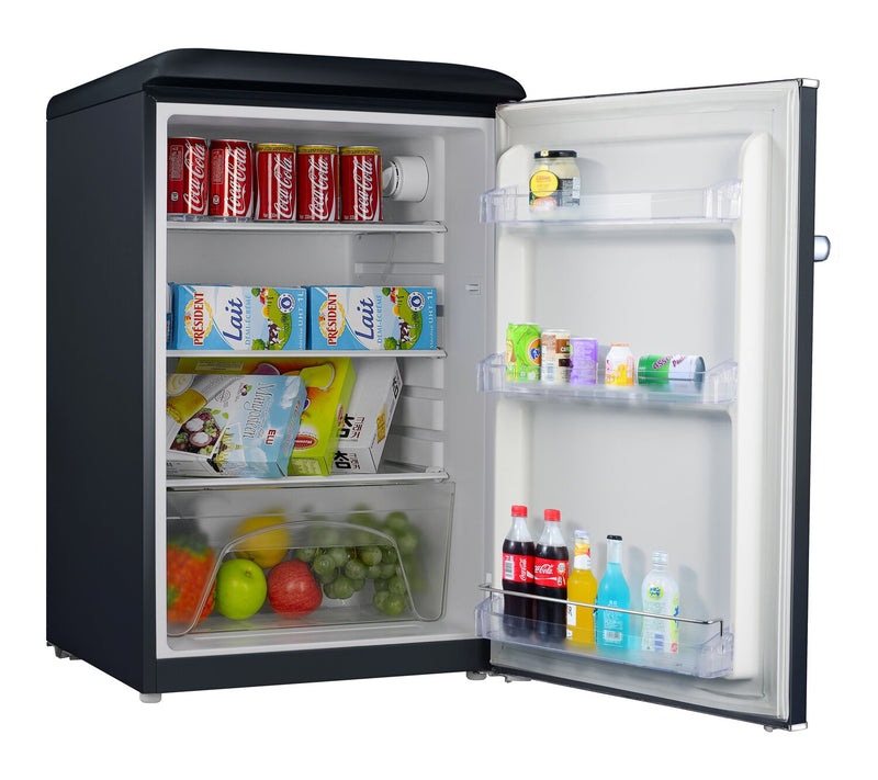 Galanz 4.4 Cu. Ft. Retro Compact Refrigerator - GLR44BKER | The Brick