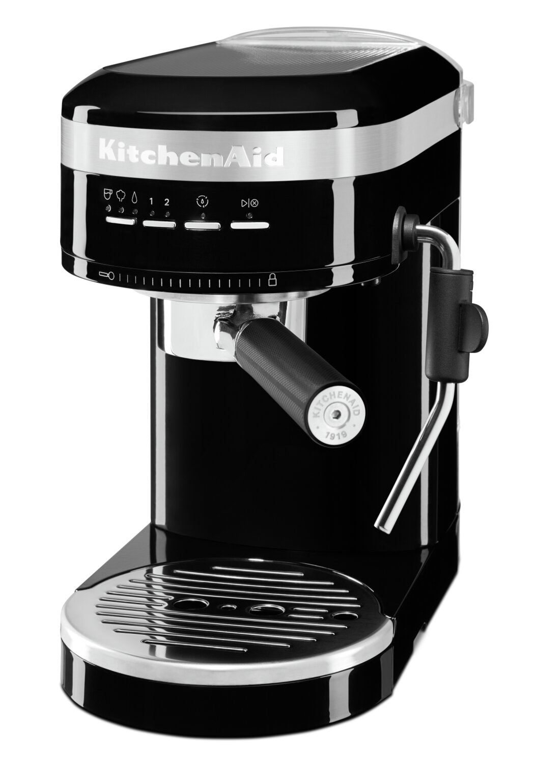 KitchenAid Metal Semi-Automatic Espresso Machine - KES6503OB | The Brick