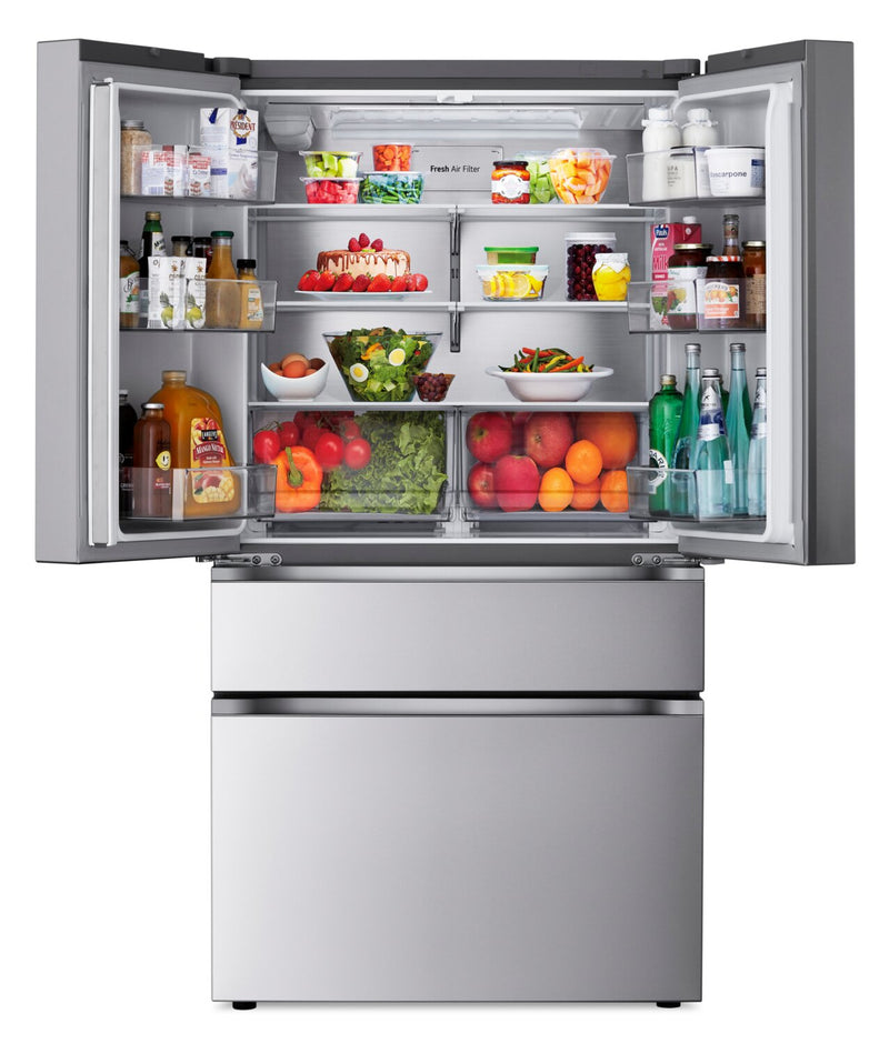 LG 30 Cu. Ft. Smart 4-Door French-Door Refrigerator with Full-Conve ...