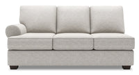 Sofa Lab Roll LAF Sofa Bed - Luxury Silver 