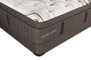 Stearns & Foster Founders Collection Cardiff City Eurotop Full Mattress Set