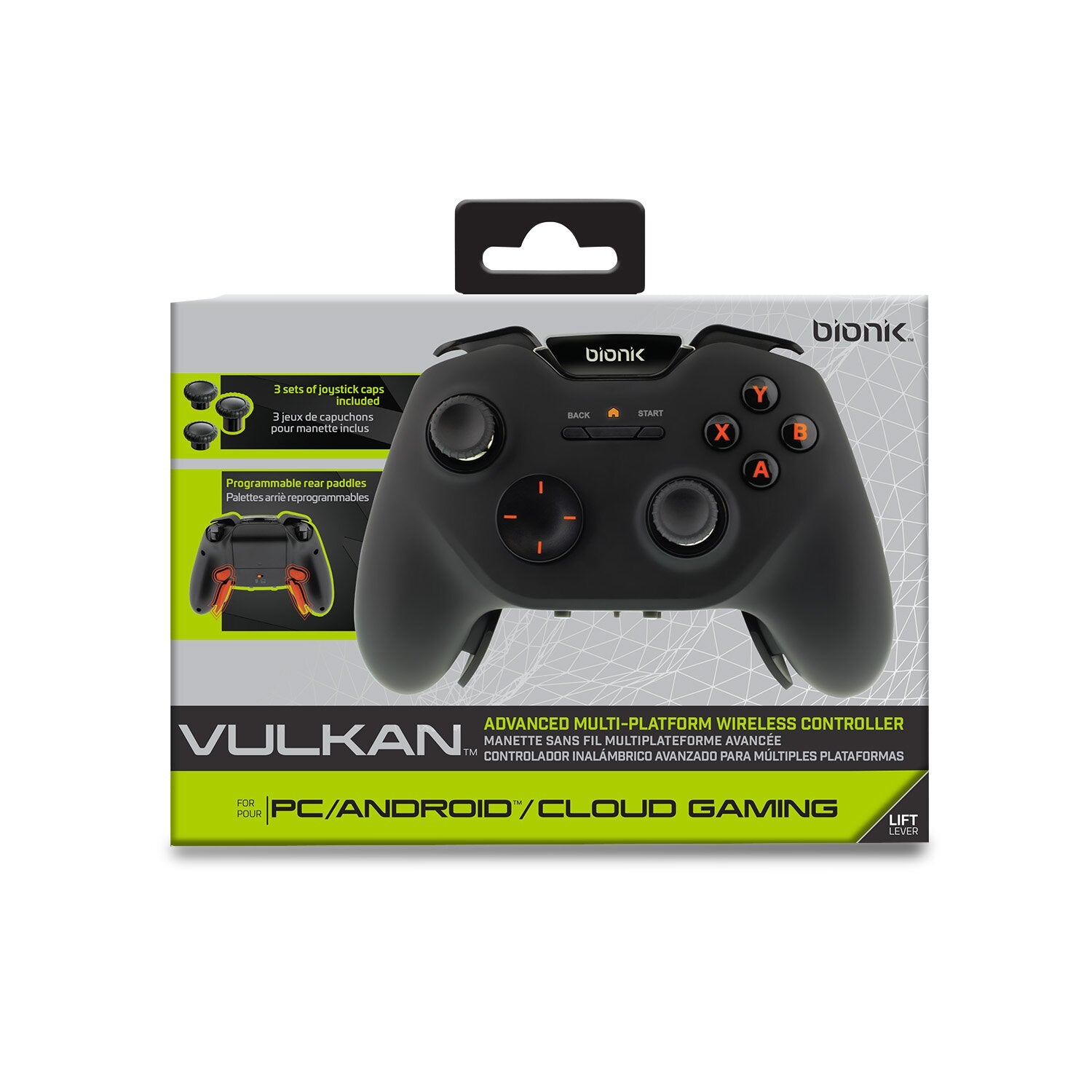 Bionik Vulkan Advanced Wireless Controller with Programmable Button... |  The Brick