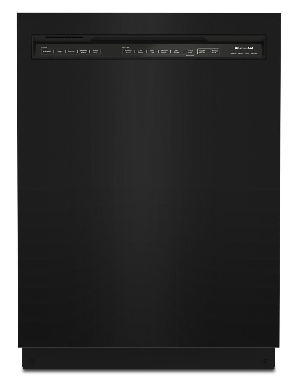 KitchenAid 39 dB Front Control Dishwasher with Third Level Rack