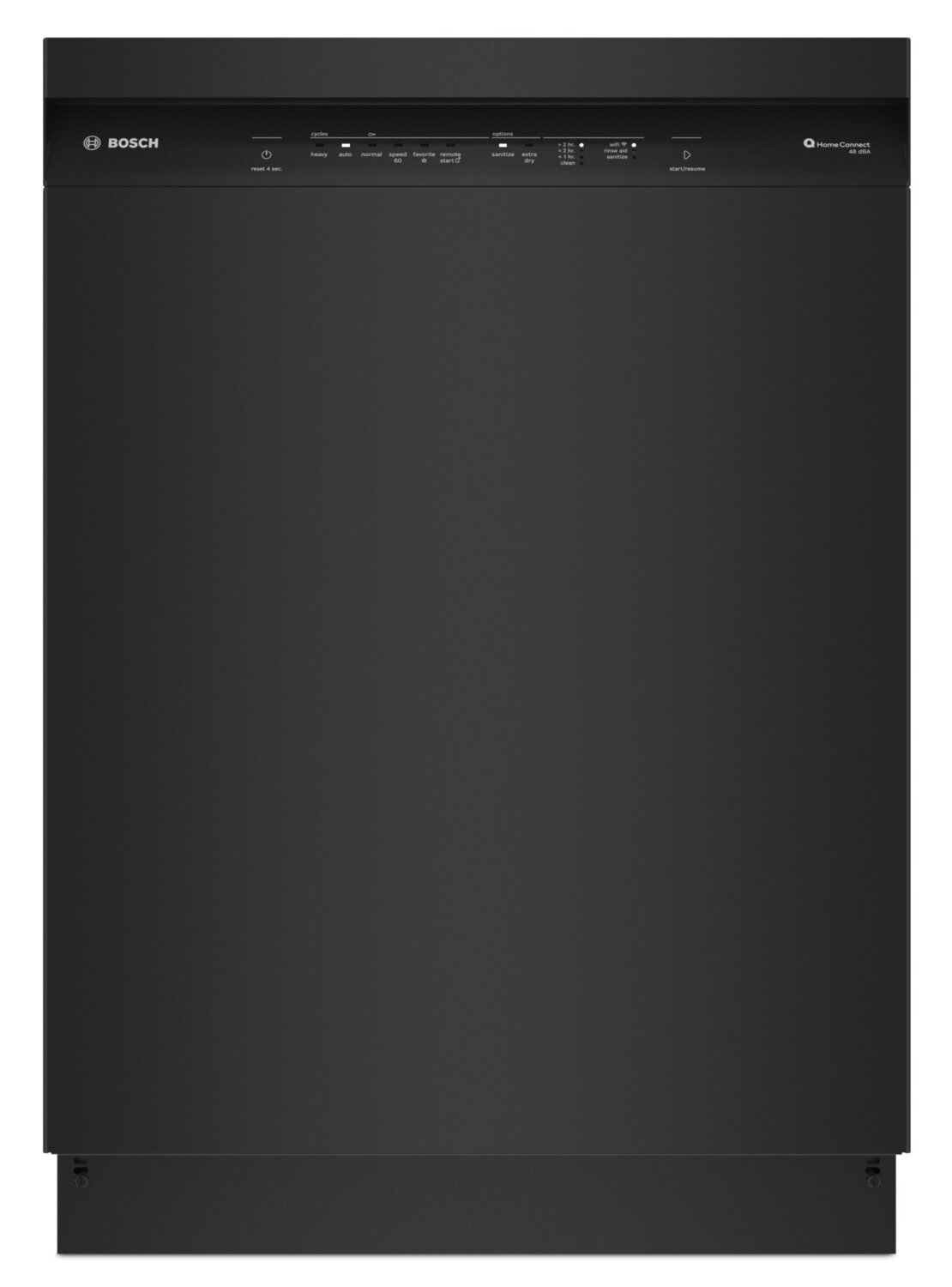 Bosch 100 Series Smart Dishwasher with PrecisionWash and PureDry SHE4AEM6N