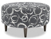 Sofa Lab The Curve Ottoman - Heather