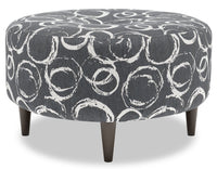 Sofa Lab The Curve Ottoman - Heather 