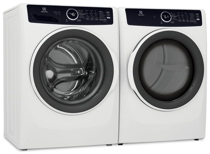 Electrolux 5.2 Cu. Ft. Front-Load Washer and 8 Cu. Ft. Electric Dry ...