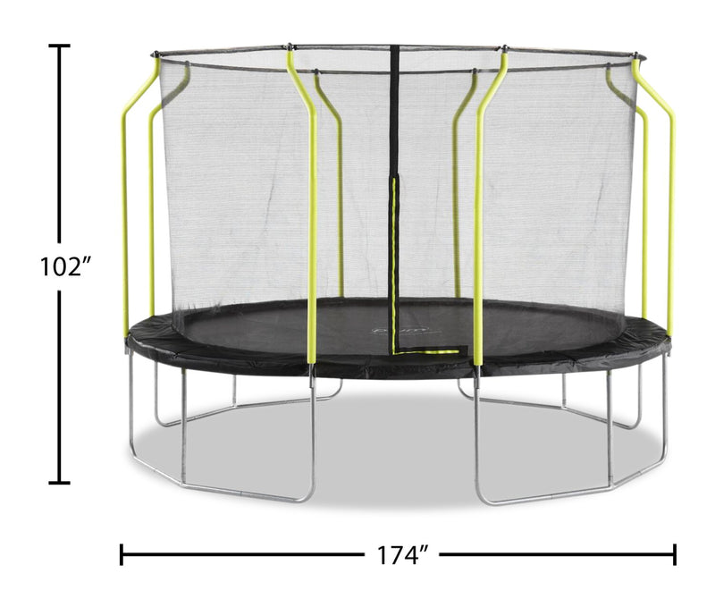 Plum Play 14 Ft. Wave Springsafe® Trampoline and Enclosure | The Brick