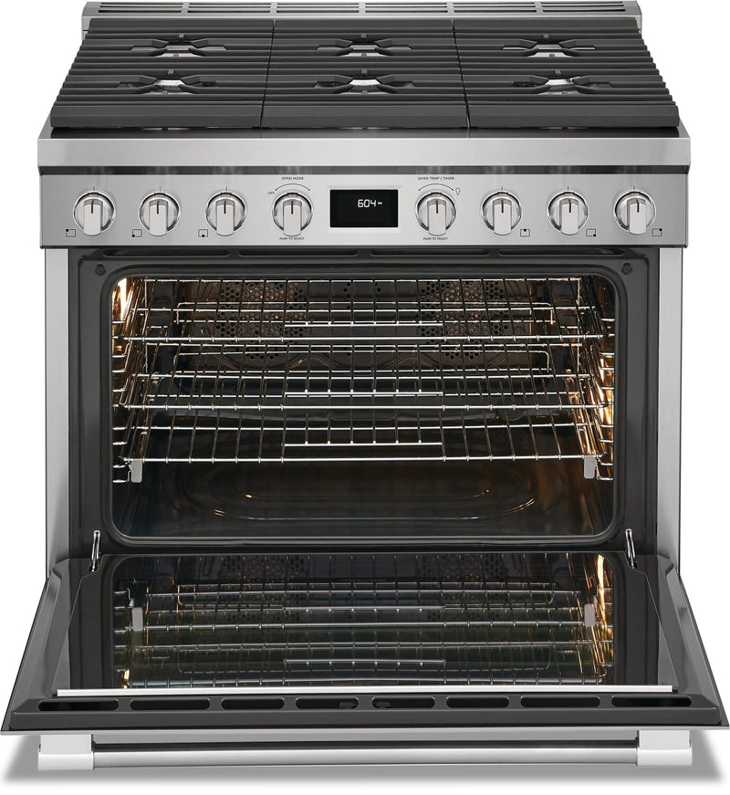 Frigidaire Professional 4.4 Cu. Ft. Dual Fuel Range With Dual Fan C ...