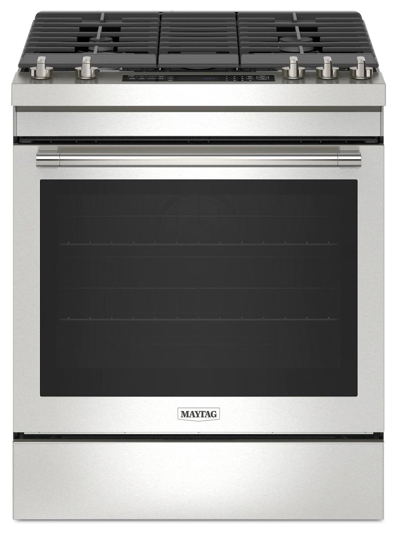 Maytag 5.8 Cu. Ft. Gas Range with Air Fry and AquaLift® - Fingerpri ...