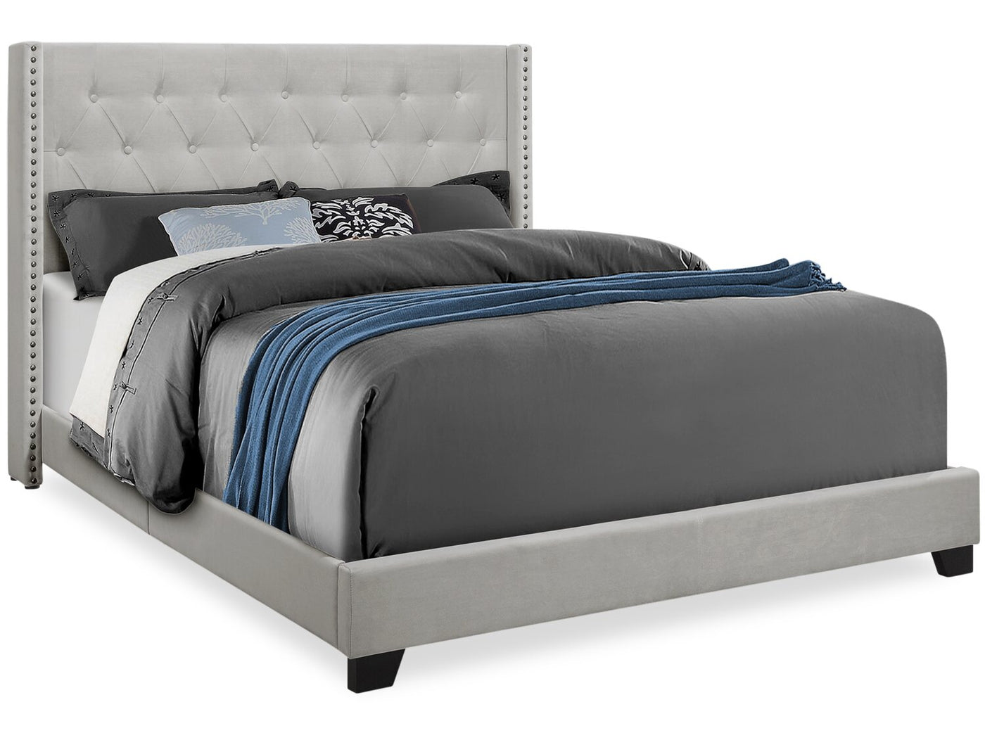 The brick deals queen bed