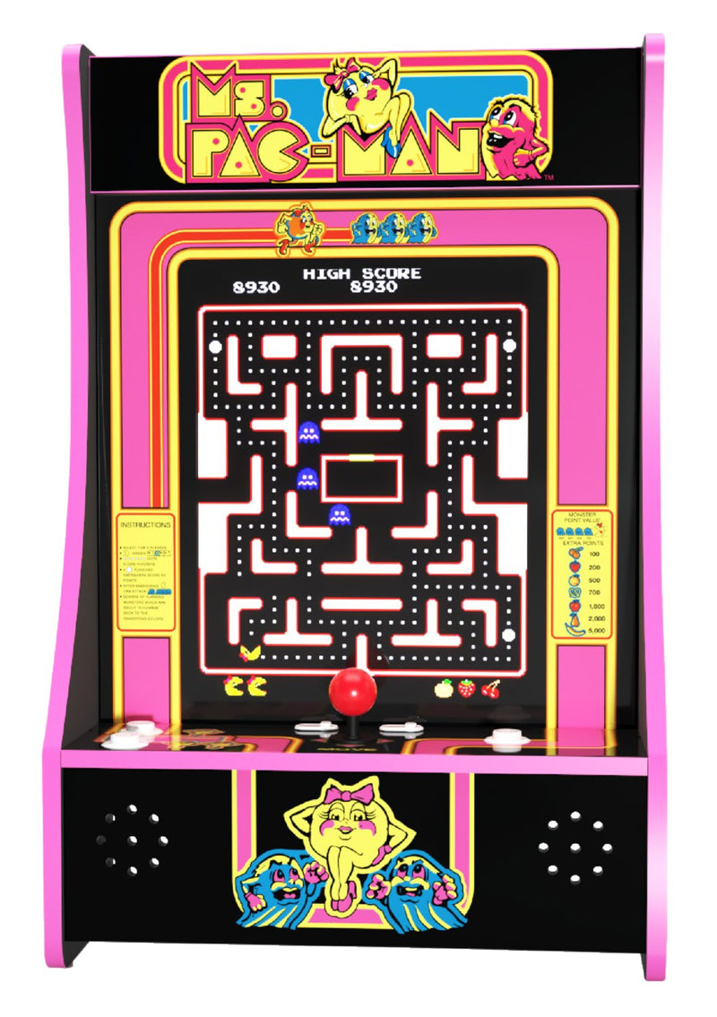 Arcade1up Ms. PAC-MAN™ Portable Partycade 40th Anniversary Edition ...