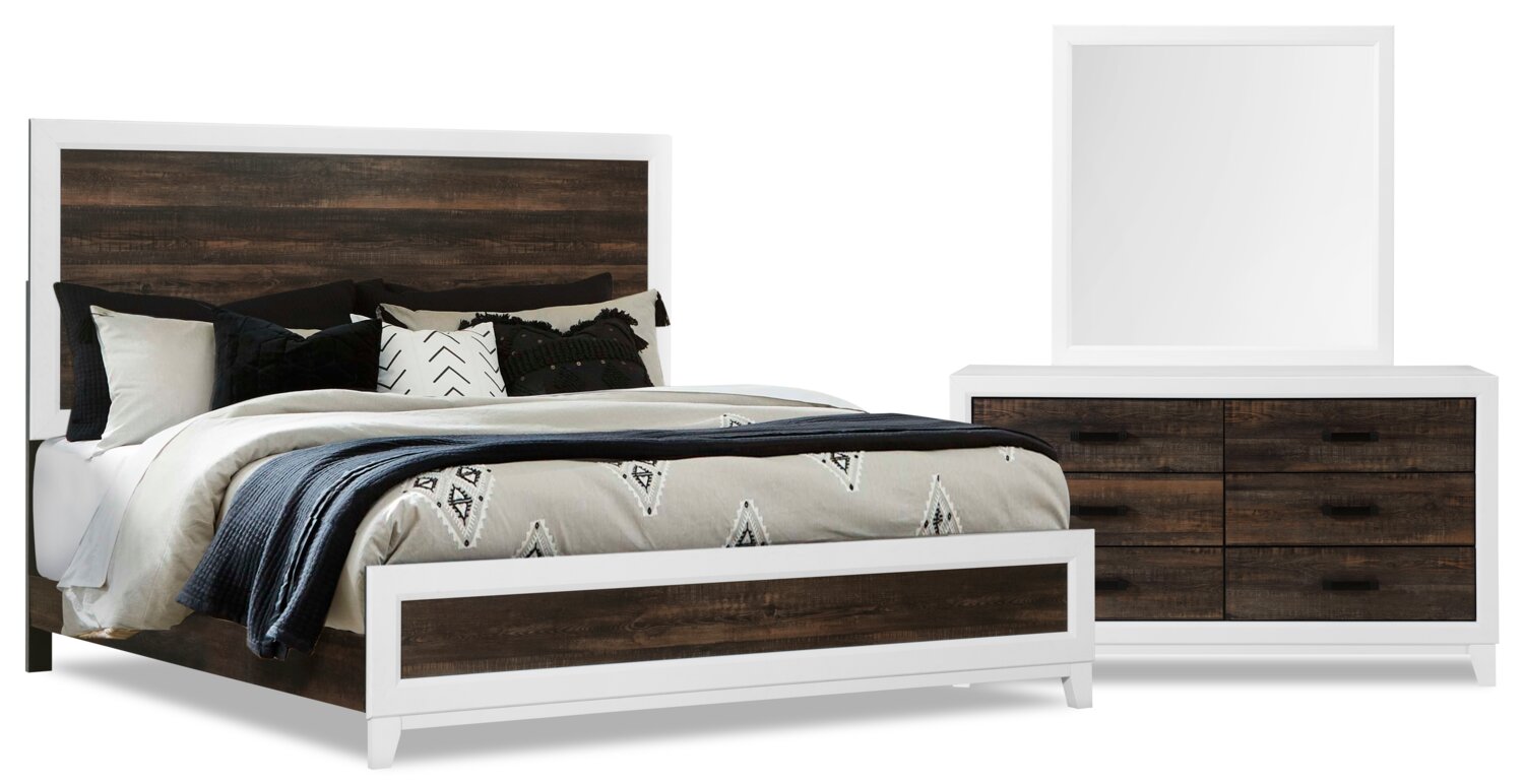 Remi 5-Piece King Bedroom Package - White | The Brick