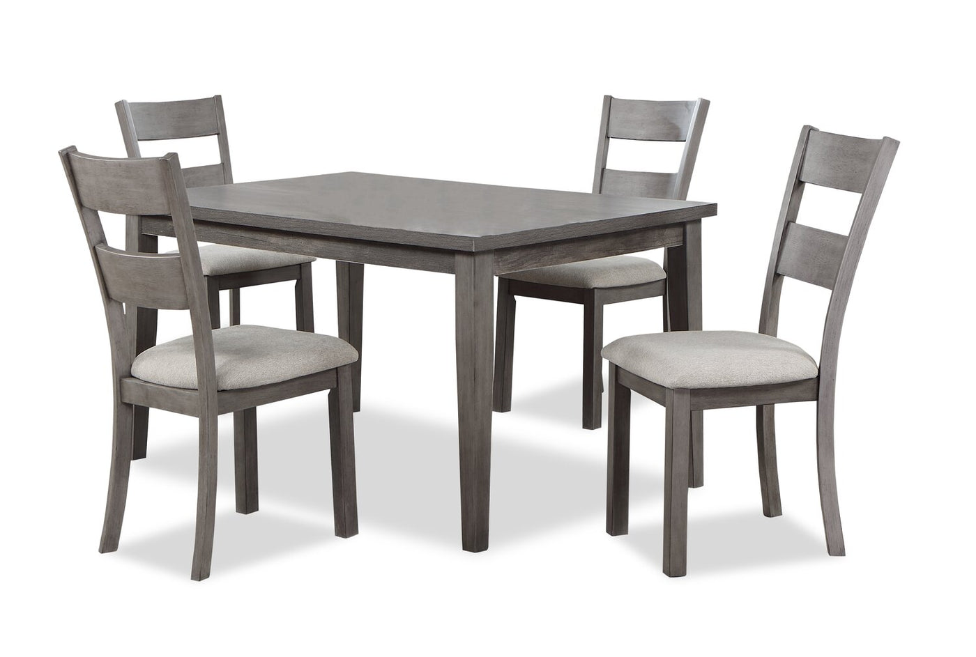 Henderson grey 5 piece store dining set