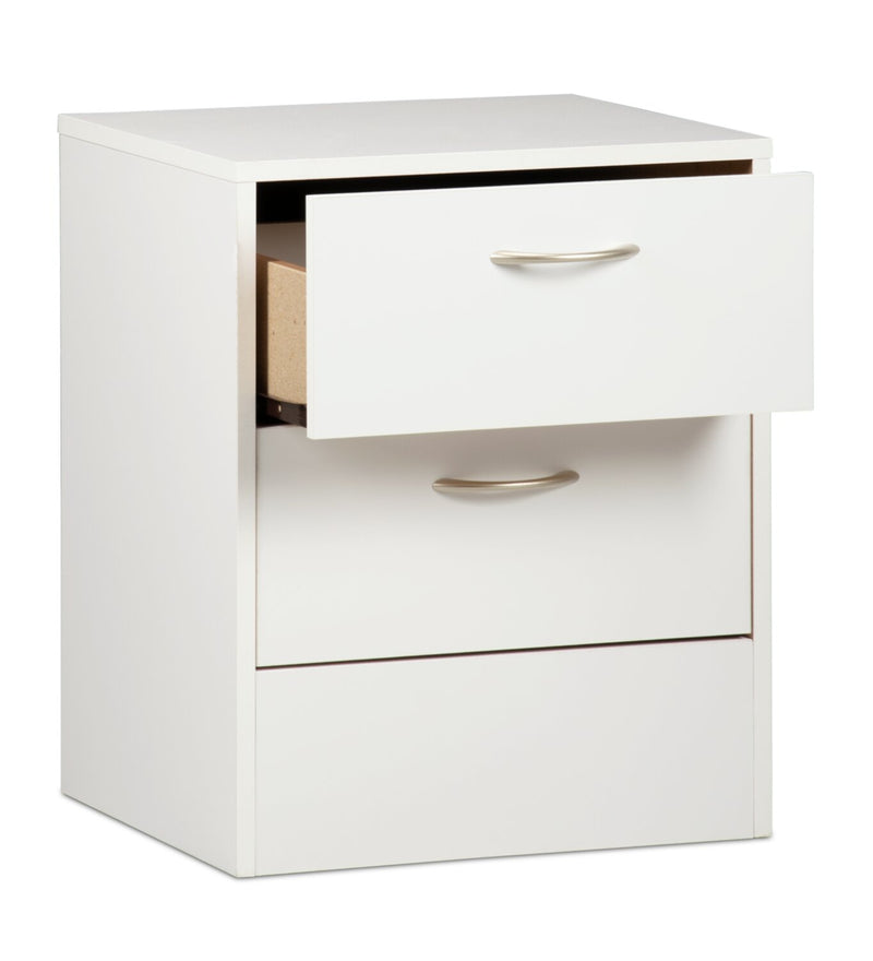 Arlo Bedside 2-Drawer Nightstand, 18.3