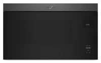 Whirlpool 1.1 Cu. Ft. Flush Over-the-Range Microwave with 900 Watts Cooking - Black Stainless - YWMM… 