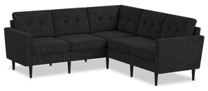 BLOK Modular Tuxedo Arm Sectional – Charcoal