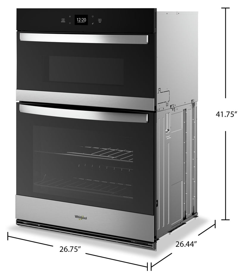 Whirlpool 5.7 Cu. Ft. Smart Combination Wall Oven - WOEC5027LZ | The Brick