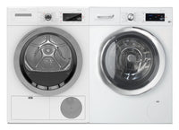 Bosch 800 Series Home Connect 2.2 Cu. Ft. Washer and 4 Cu. Ft