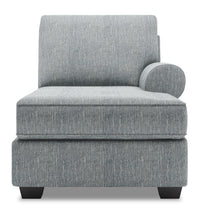 Sofa Lab Roll RAF Chaise - Luna Pewter 