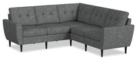 BLOK Modular Flared Arm Sectional – Steel 