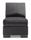 Sofa Lab Track Armless Chair - Luxury Charcoal