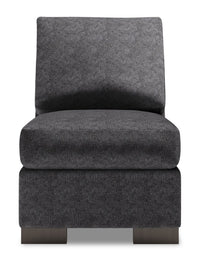 Sofa Lab Track Armless Chair - Luxury Charcoal 