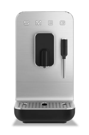 Smeg Fully Automatic Espresso Maker with Milk Wand - BCC02BLMUS