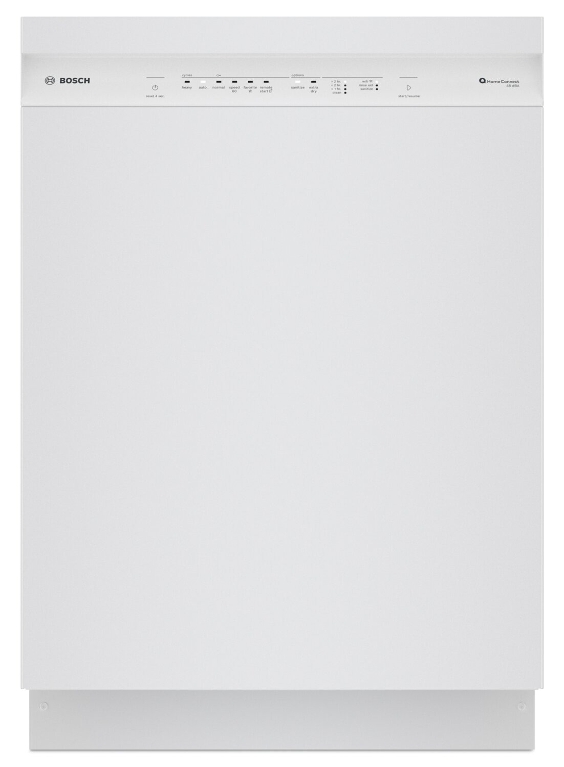 Bosch 100 Series Smart Dishwasher with PrecisionWash and PureDry SHE4AEM2N