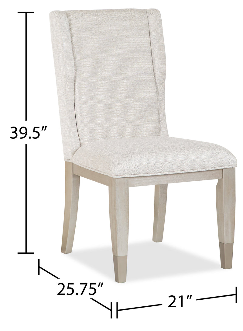 Tate Dining Chair - Silver | The Brick