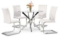 Tori 5-Piece Dining Package - White | The Brick