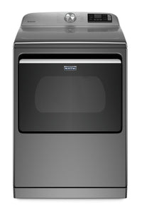 Maytag 7.4 Cu. Ft. Smart Electric Dryer with Steam - Metallic Slate - YMED7230HC 